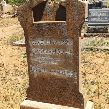 SWART Jan Daniel 1886-1918