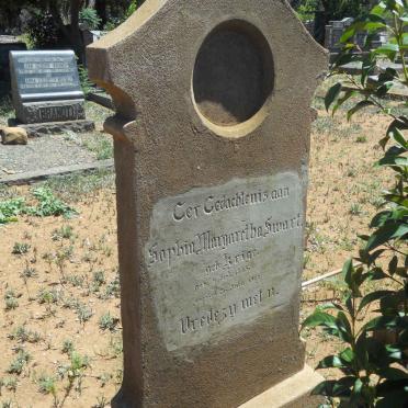 SWART Sophia Margaretha nee KRIGE 1845-1922