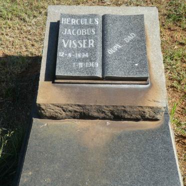 VISSER Hercules Jacobus 1894-1969