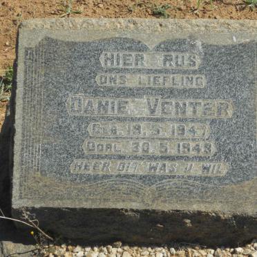 VENTER Danie 1947-1948