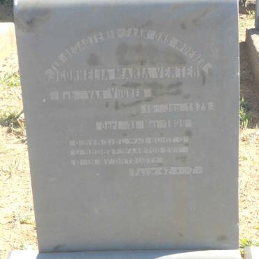 VENTER Cornelia Maria nee van VUUREN 1875-1939