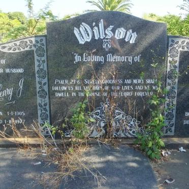 WILSON Henry J. 1905-1977 &amp; Isobel SMIT 1915-2000
