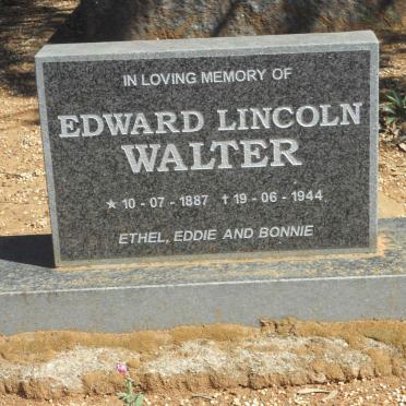 WALTER Edward Lincoln 1887-1944