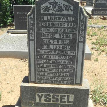 YSSEL Betsie 1925-1941