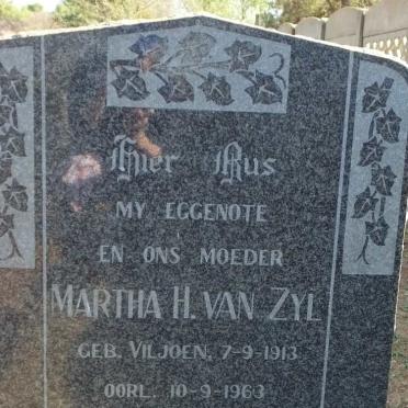 ZYL Martha H., van nee VILJOEN 1913-1963