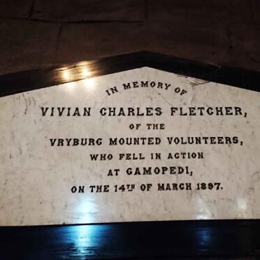 FLETCHER Vivian Charles -1897