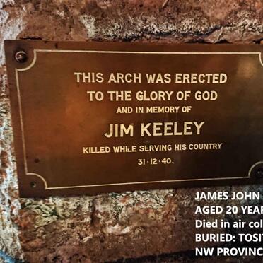 KEELY James John -1940