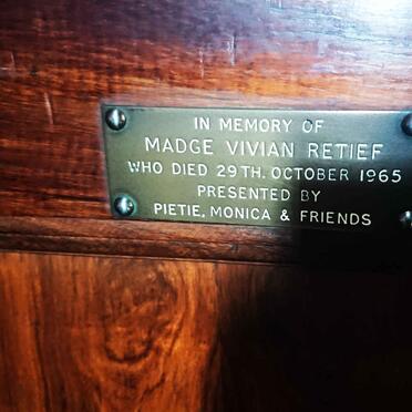 RETIEF Stephanus van der Merwe 1902- & Madge Vivian KING 1904-1965_2