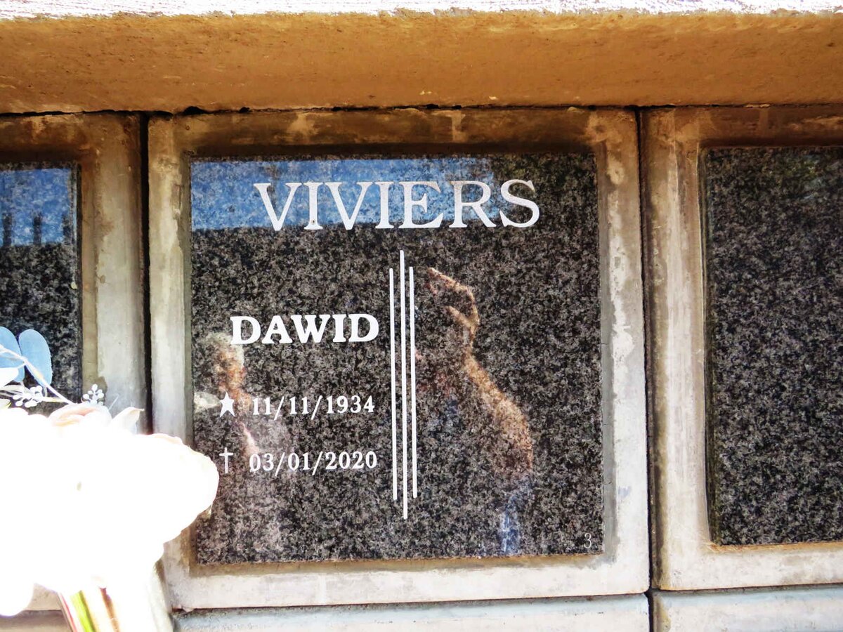 VIVIERS Dawid 1934-2020