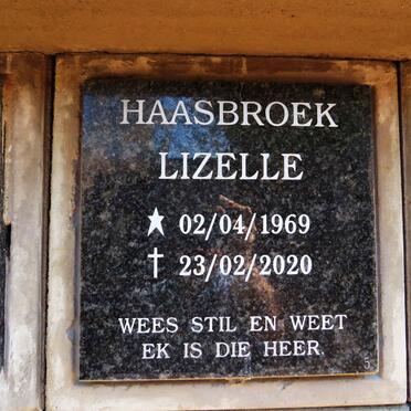 HAASBROEK Lizelle 1969-2020