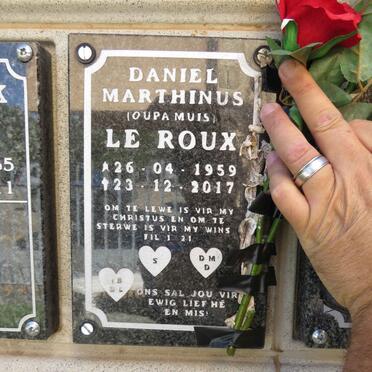 ROUX Daniel Marthinus, le 1959-2017