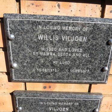 VILJOEN Willis 1975-1977
