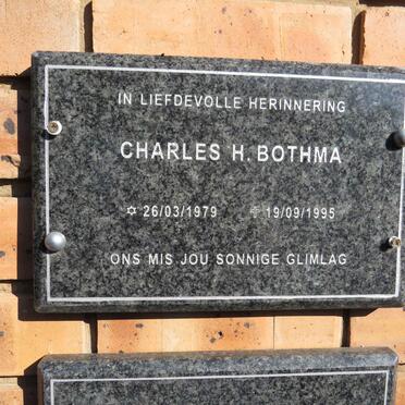 BOTHMA Charles H. 1975-1995
