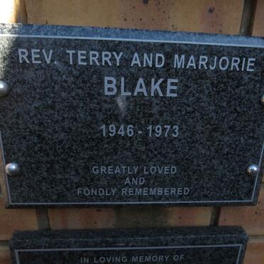 BLAKE Terry and Marjorie