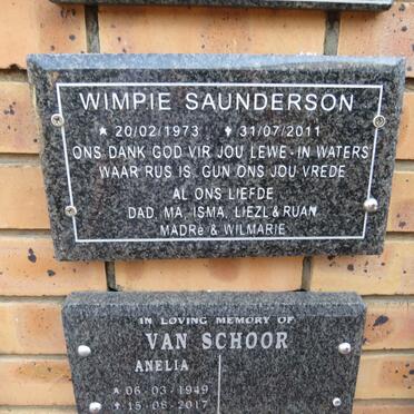 SAUNDERSON Wimpie 1973-2011