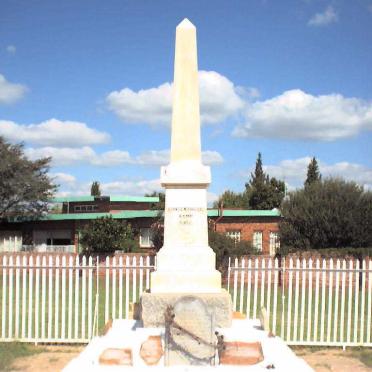 1. Vryburg Concentration Camp Memorial Pinnacle