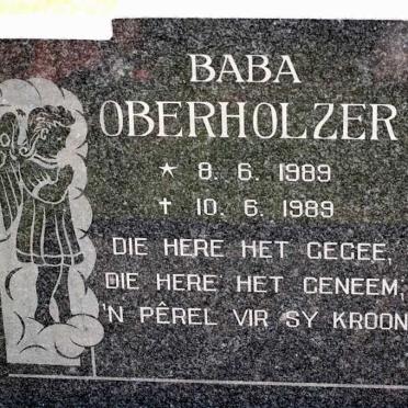 OBERHOLZER Baba 1989-1989
