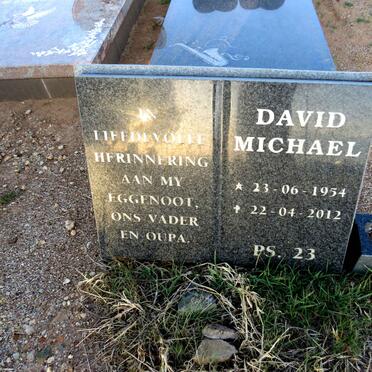 ? David Michael 1954-2012