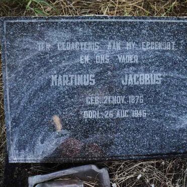 ? Martinus Jacobus 1876-1946