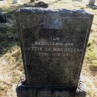 ? Hettie -1924 :: ? Magdelena -1924