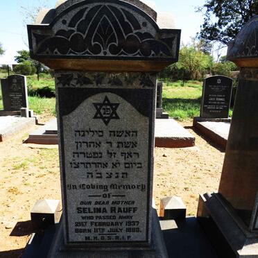 RAUFF Selina 1880-1937