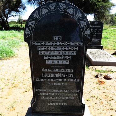 SATISKY Bertha -1945