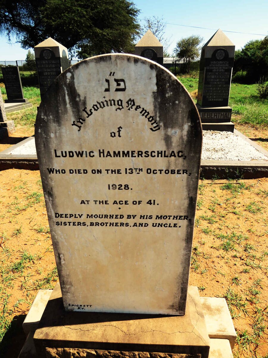 HAMMERSCHLAG Ludwig -1928