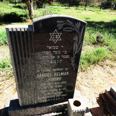 SHAPIRO Samuel Helman -1959