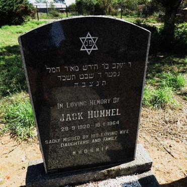 HUMMEL Jack 1920-1964