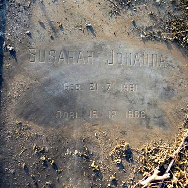 ? Susarah Johanna 1961-1966