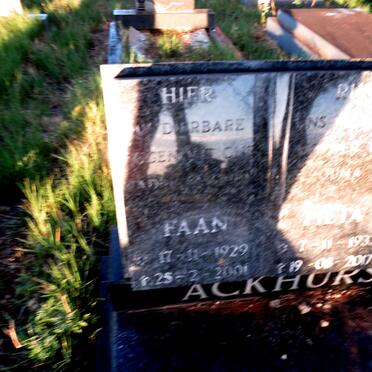 ACKHURST Faan 1929-2001 & Pieta 1933-2017_2