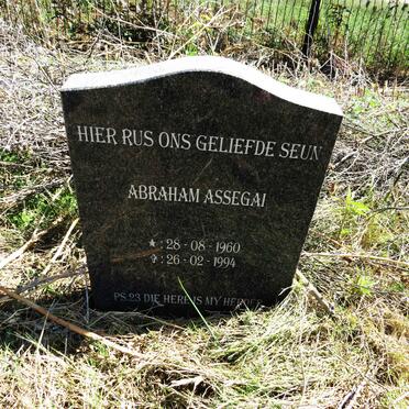 ASSEGAI Abraham 1960-1994