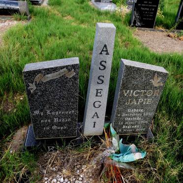 ASSEGAI Victor Japie 1935-2006