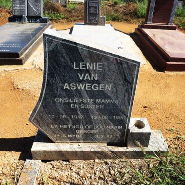 ASWEGEN Lenie, van 1947-1998