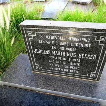BEKKER Jurgens Marthinus -1979 & Anna Magrietha -2015_1