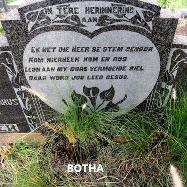 BOTHA Jacobus Casparus 1898-1962 & Elizabeth Maria ERASMUS 1898-1967_1