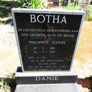 BOTHA Philippus Daniel 1980-1998
