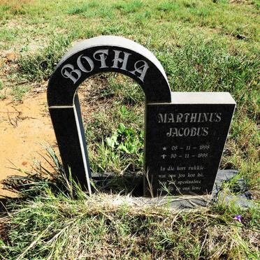BOTHA Marthinus Jacobus 1998-1998
