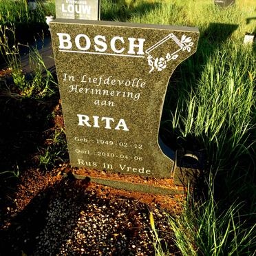 BOSCH Rita 1949-2010