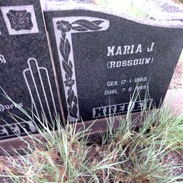 BEER Andries J.J., de 1897-1965 & Maria J. ROSSOUW 1885-1966_2