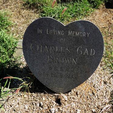 BROWN Charles Gad 1913-1993