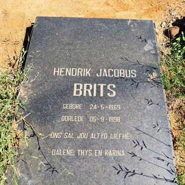 BRITS Hendrik Jacobus 1969-1998