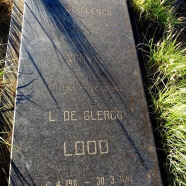 CLERCQ L., de 1911-1982 & A.G. UYS 1913-1966_1