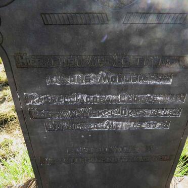 CLOETE Rachel Jacoba nee VAN WYK 1868-1933