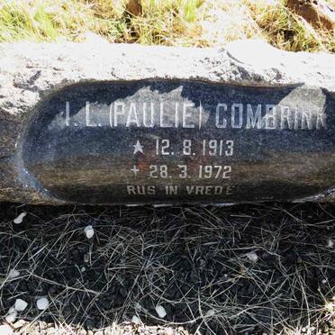 COMBRINK I.L. 1913-1972