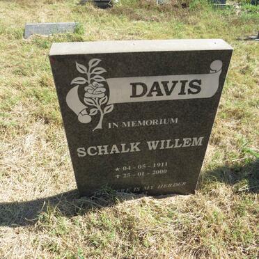 DAVIS Schalk Willem 1911-2000