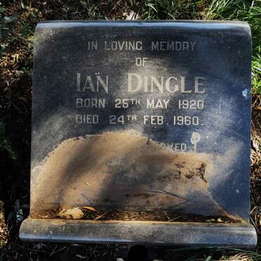 DINGLE Ian 1920-1960