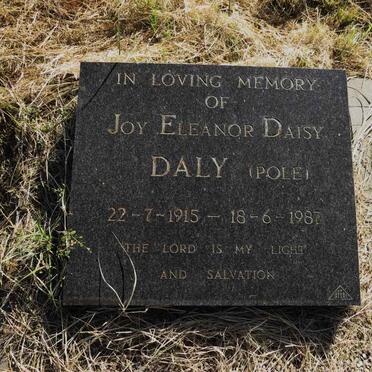 DALY Joy Eleanor Daisy nee POLE 1915-1987
