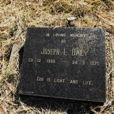 DALY Joseph L. 1905-1975