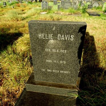 DAVIS Helie 1929-1973